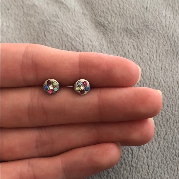 Stud earring set of 8 - Picture 8 of 8